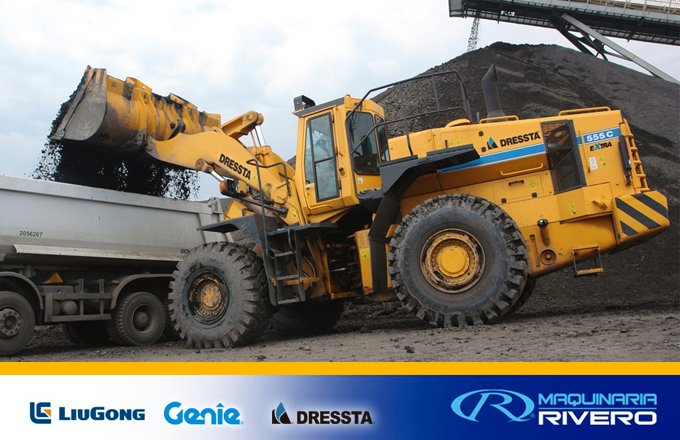 cargador frontal 555E